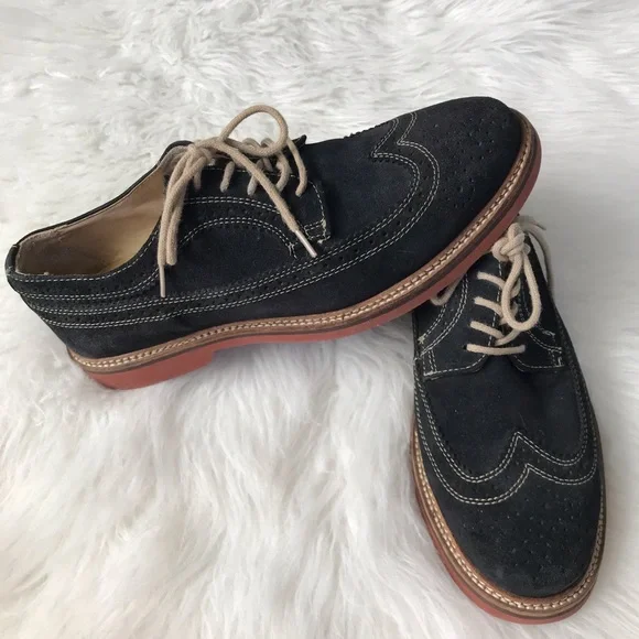 1901 | Shoes | 91 Designer Nordstrom Navy Blue Suede Size 85  display picture 1